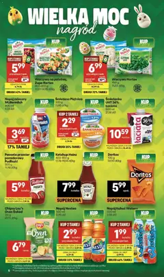Pogląd oferty "Delikatesy Centrum gazetka - Sklepy Własne" - ważna od 19.03.2026 | Strona: 6 | Produkty: Kalafior, Ketchup, Patelnie, Warzywa