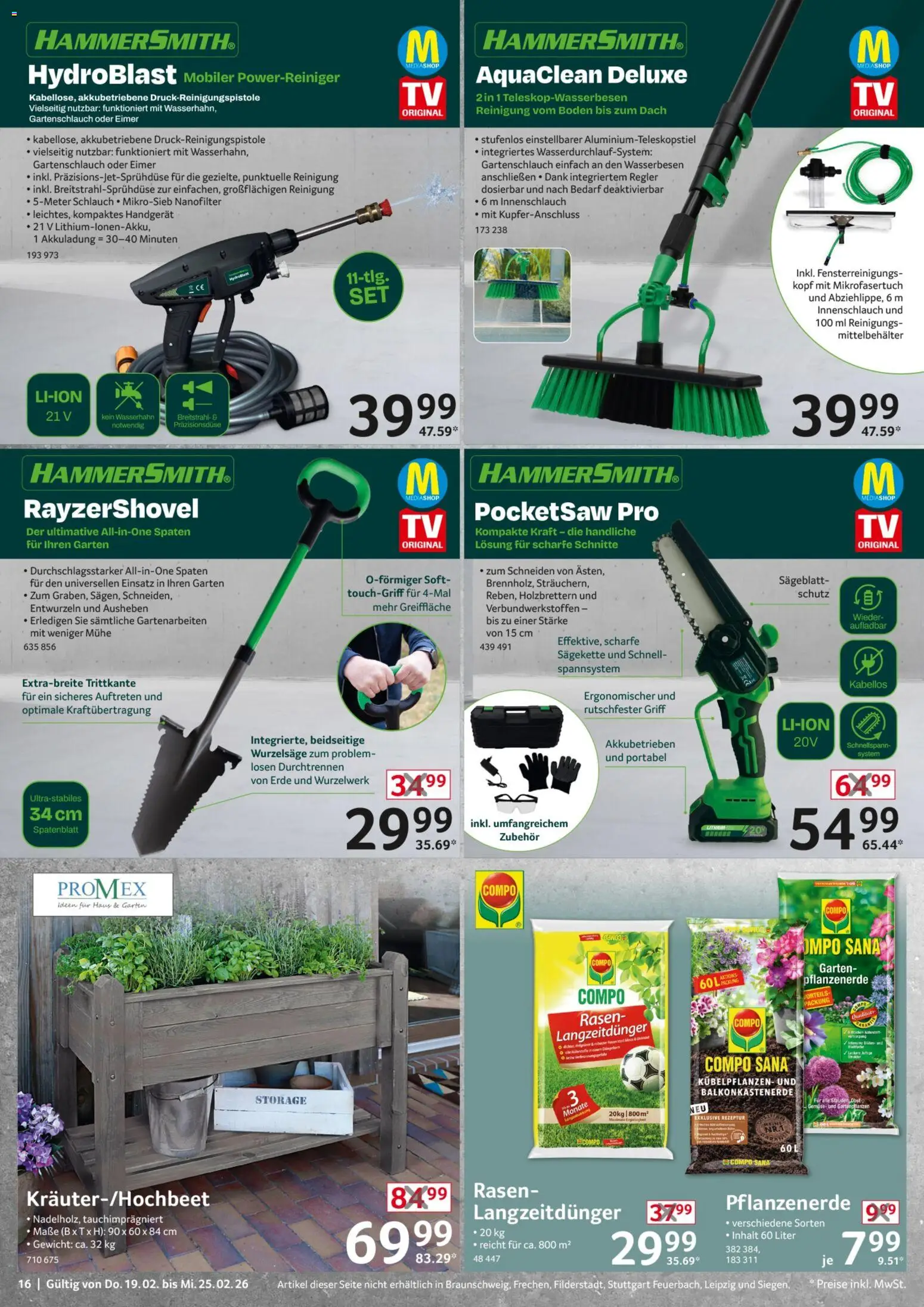 Selgros  Non Food – gültig ab 19.02.2026 | Seite: 16 | Produkte: Gewicht, Gemüse