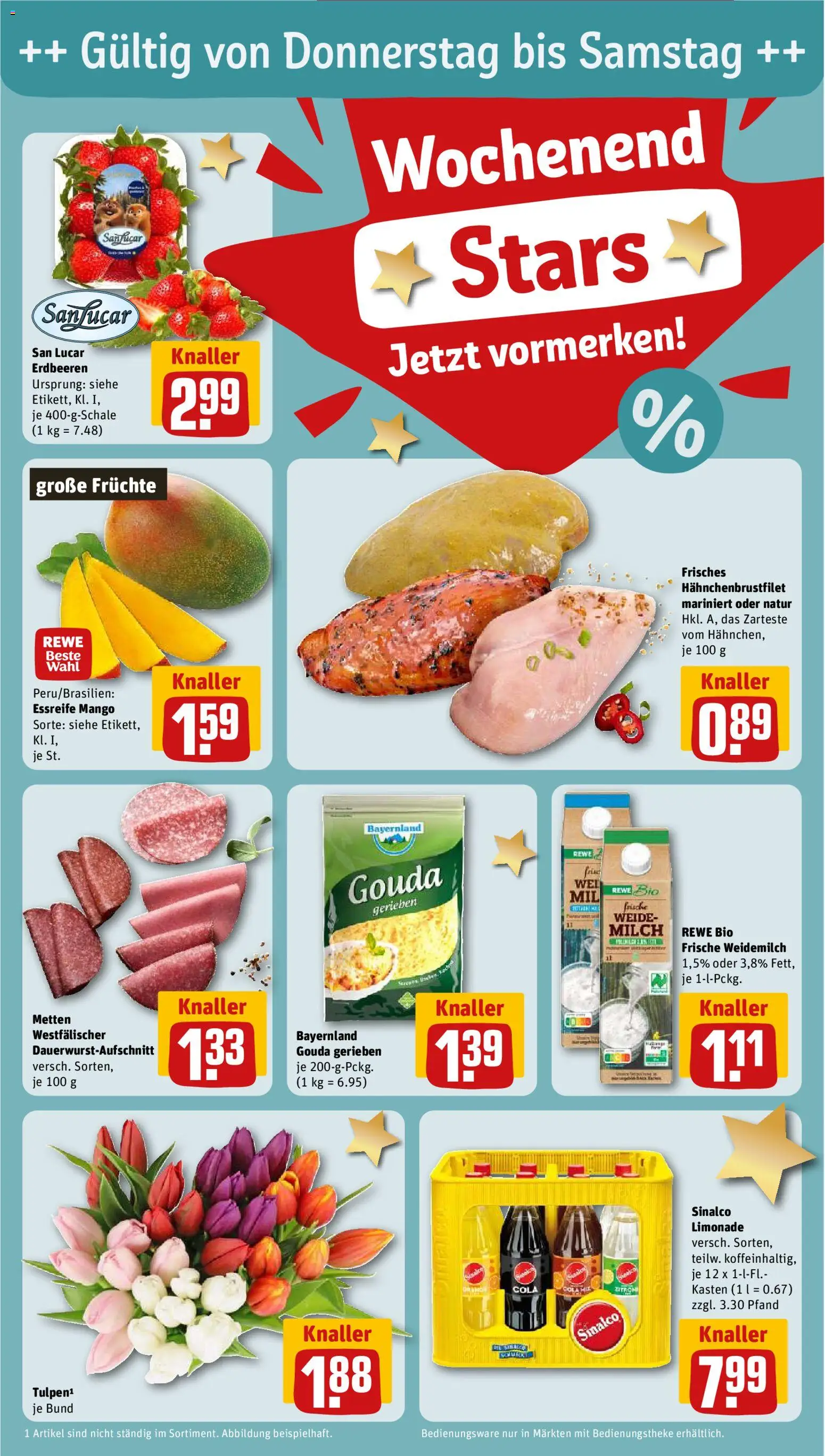 Rewe ihr Kaufpark Prospekt 	 – gültig ab 23.03.2026 | Seite: 29 | Produkte: Cola, Milch, Limonade, Mango