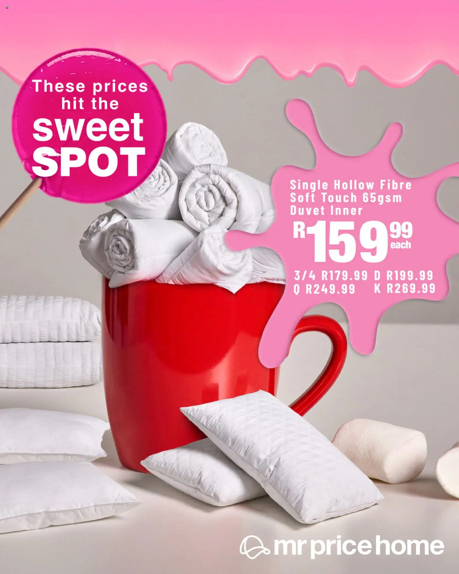 New MRP Home catalogue – valid from 25.03.2026 | Page: 1 | Products: Duvet