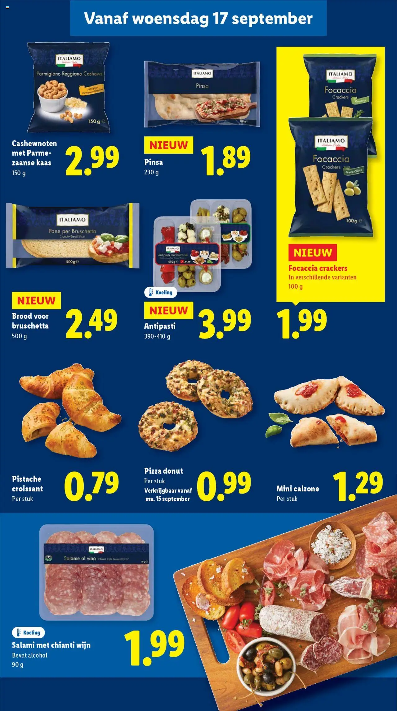  | Pagina: 26 | Producten: Kaas, Salami, Pizza, Wijn