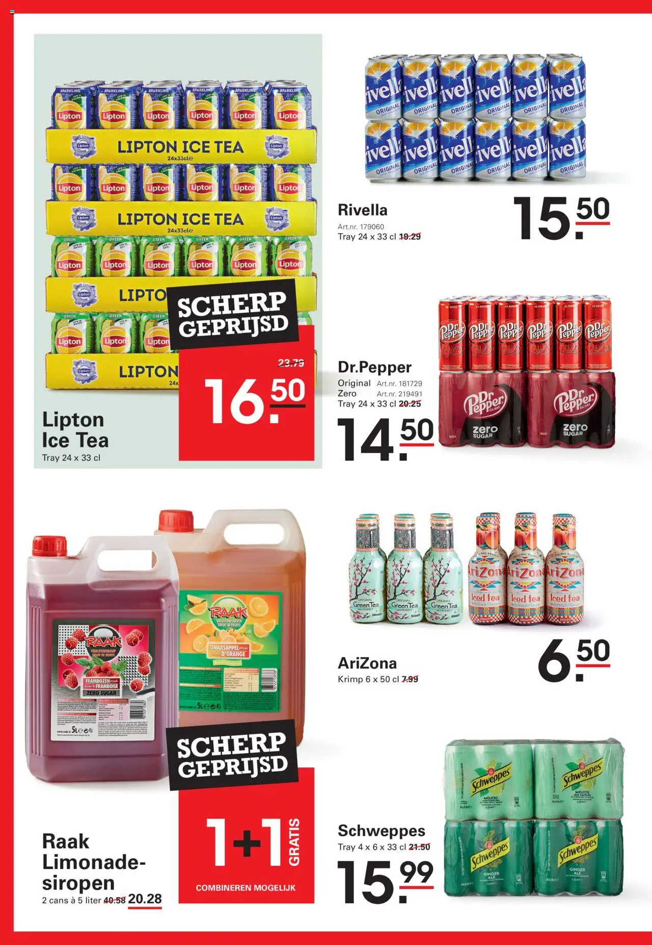 {H1} | Pagina: 8 | Producten: Limonade, Frambozen