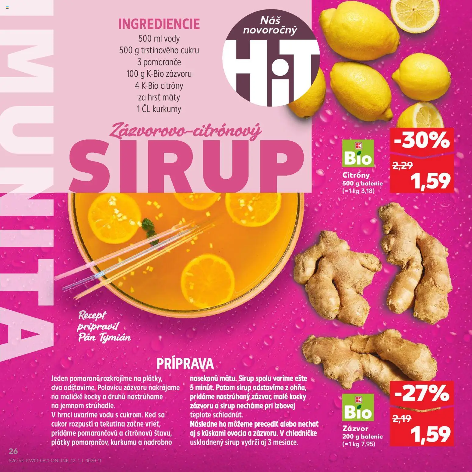 Kaufland SK akciós ujság - amely érvényes a következő dátumtól: 03.01.2026 | Oldal: 26 | Termékek: Cukor