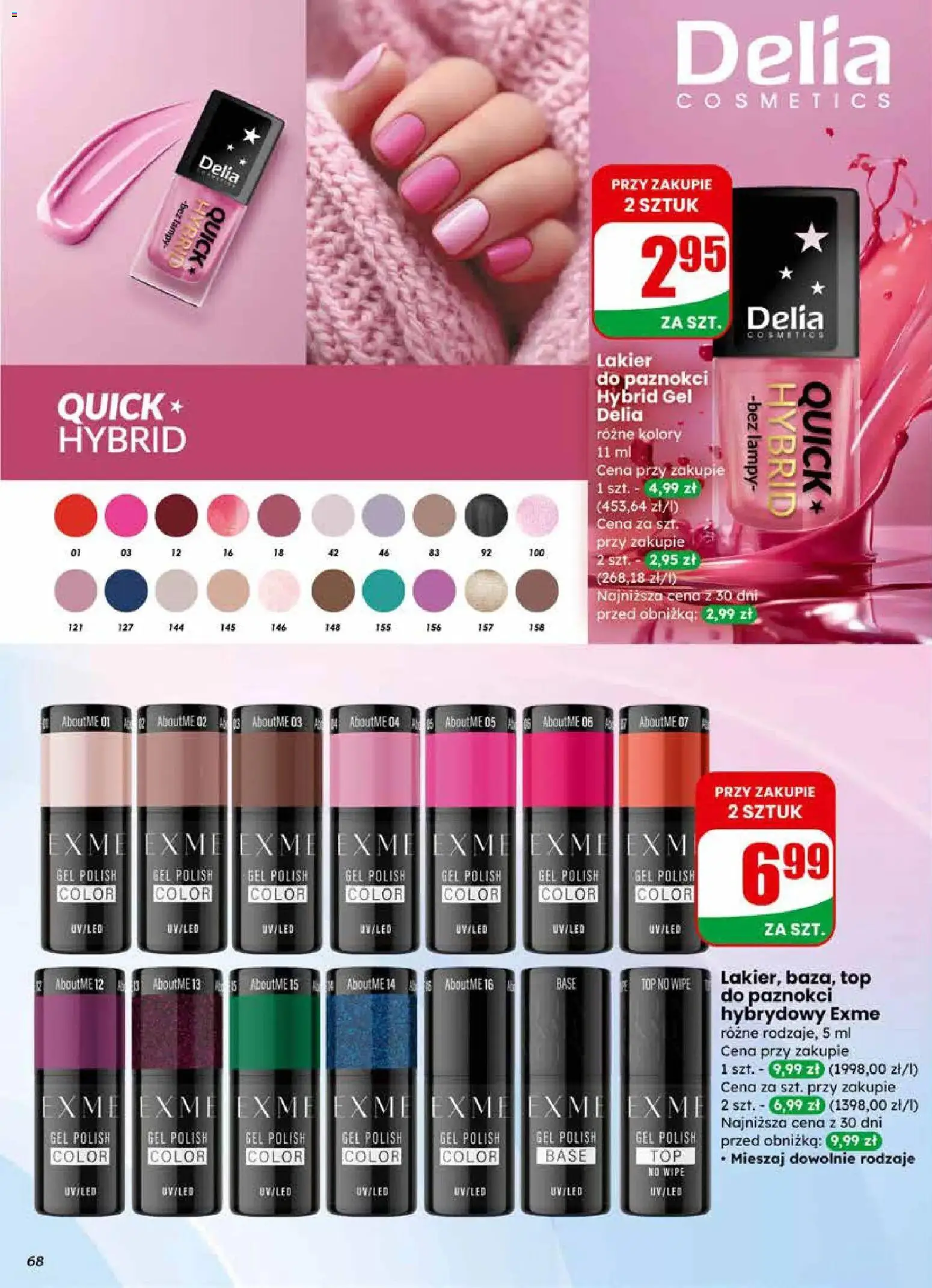 Dino Gazetka od 25.02.2026 | Strona: 68 | Produkty: Top, Lakier do paznokci