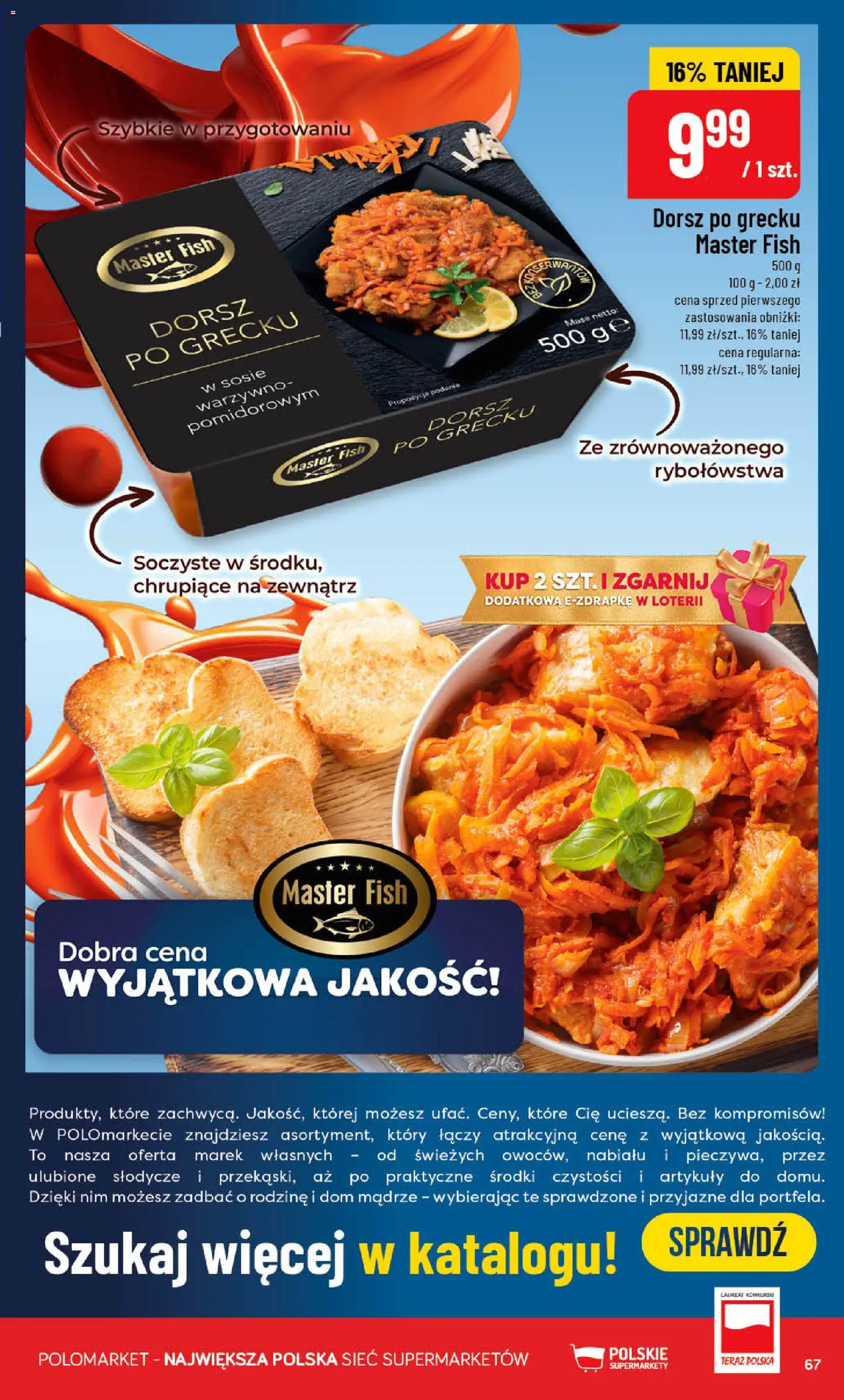 POLOmarket Gazetka od 27.12.2025 | Strona: 67 | Produkty: Słodycze, Dorsz