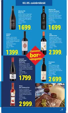 Lidl Akciós újság - amely érvényes a következő dátumtól: 05.02.2026 | Oldal: 25