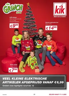 KiK - Black Friday - Voorbeeld van een folder van KiK, geldig van 16.11.2025