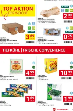 Transgourmet Flugblatt ab 04.05.2026 gültig | Seite: 11 | Produkte: Knoblauch, Erbsen, Jääkaappipakastin