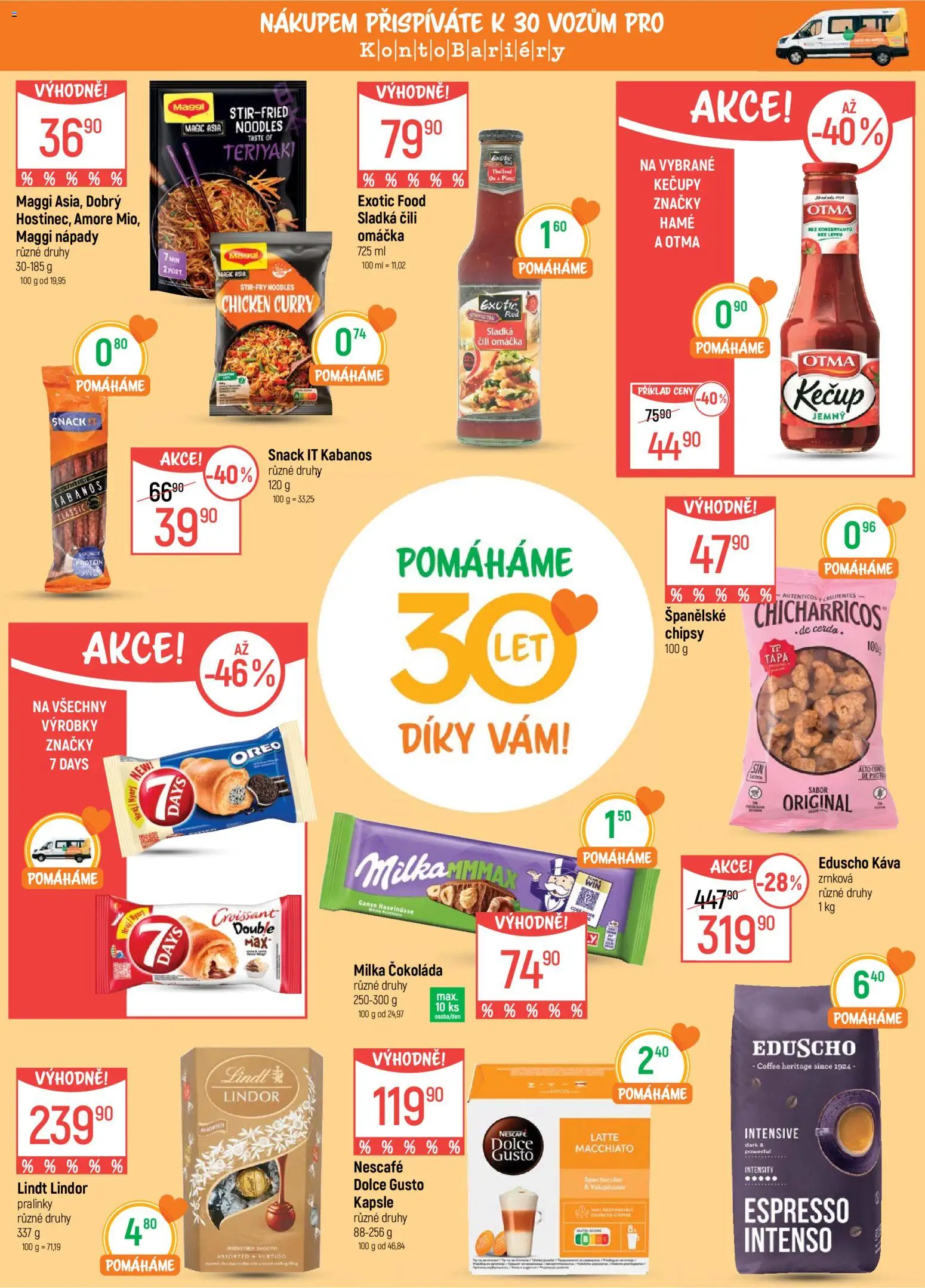 Globus leták - Praha-Štěrboholy od 08.04.2026 | Strana: 3 | Produkty: Milka, Kečup, Lindt lindor, Oreo