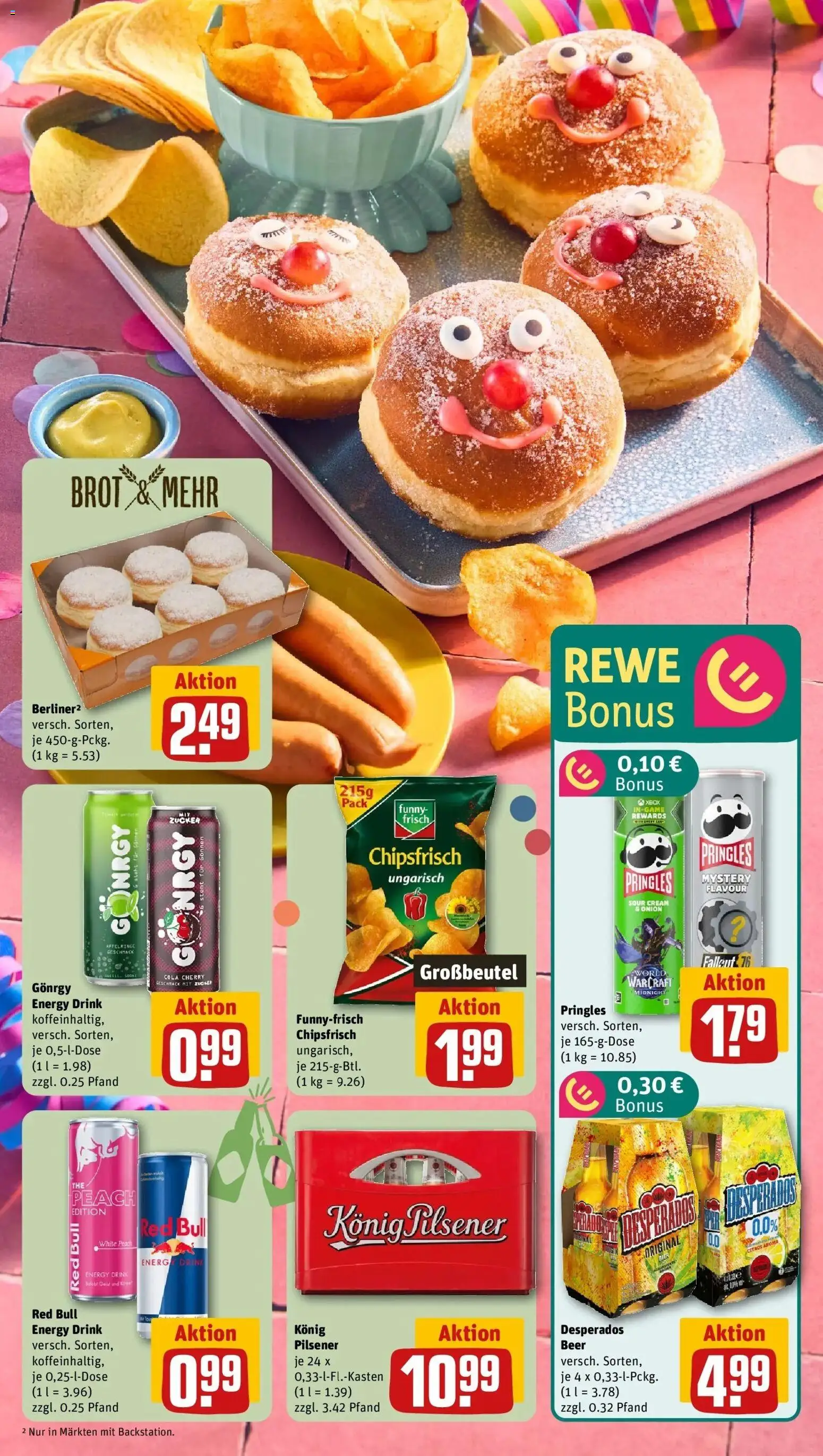 Rewe prospekt Lübeck	 – gültig ab 09.02.2026 | Seite: 9 | Produkte: Xbox, Konig pilsener, Cola, Zucker