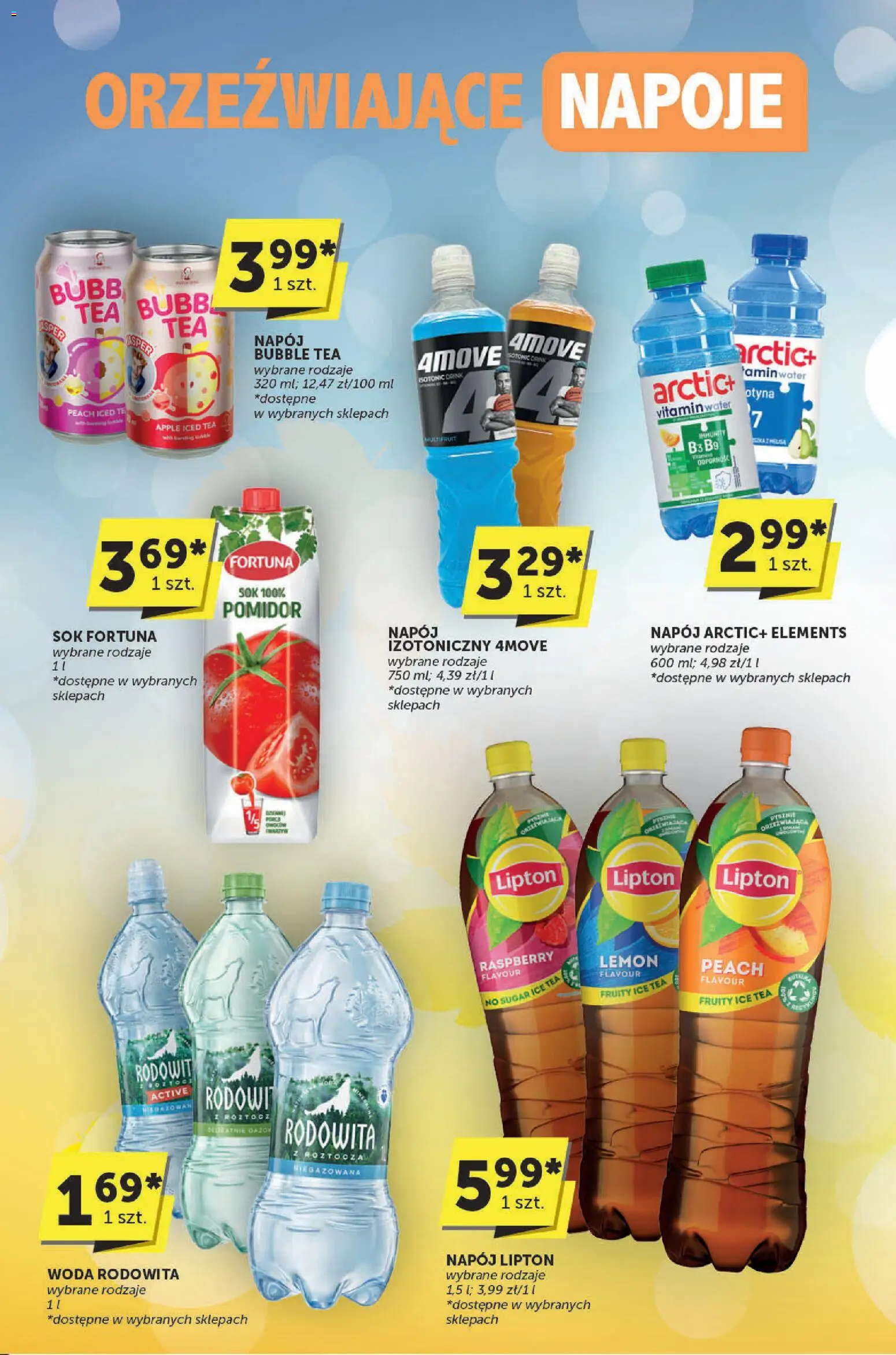 ABC Gazetka - Katalog od 30.10.2025 | Strona: 23 | Produkty: Ice Tea, Napoje, Sok, Woda