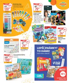 Globus leták - Zpátky do školy od 30.07.2025 | Strana: 19 | Produkty: Globus, Známky, Akrylové barvy, Tužka