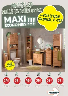 Maxi Bazar - Prévisualisation de Maxi Bazar catalogue valide à partir de 02.02.2026 | Page: 11 | Produits: Meuble, Meuble bas, Étagère, Portes