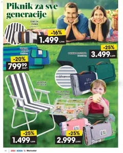 Idea katalog Prolećni magazin - pregled Idea kataloga - važi od 09.04.2026 | Strana: 40 | Proizvode: Ćebe, Stolica
