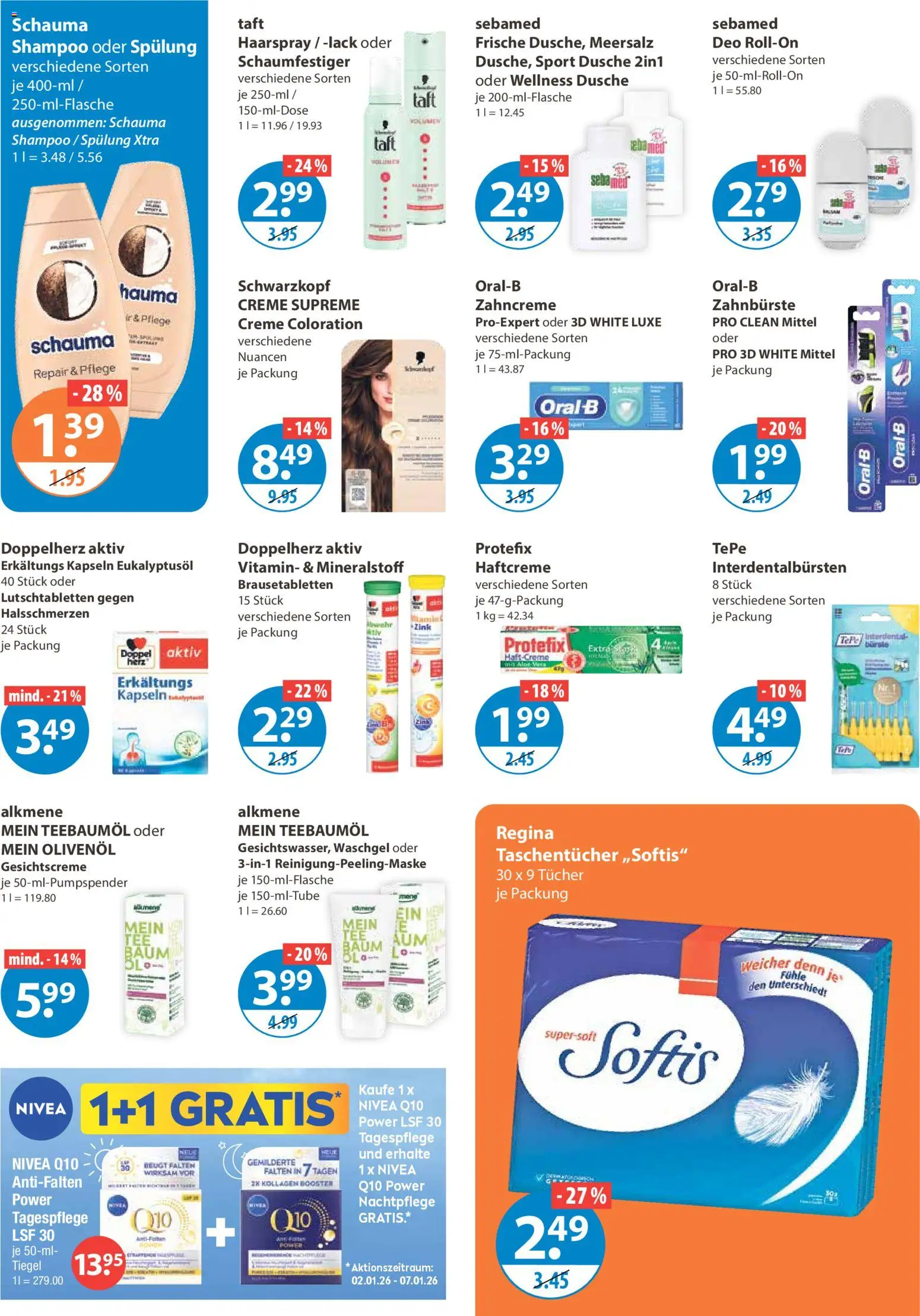 V-Markt - Schwaben / Oberbayern – gültig ab 27.12.2025 | Seite: 12 | Produkte: Olivenol, Haarspray, Bürste, Zahnbürste