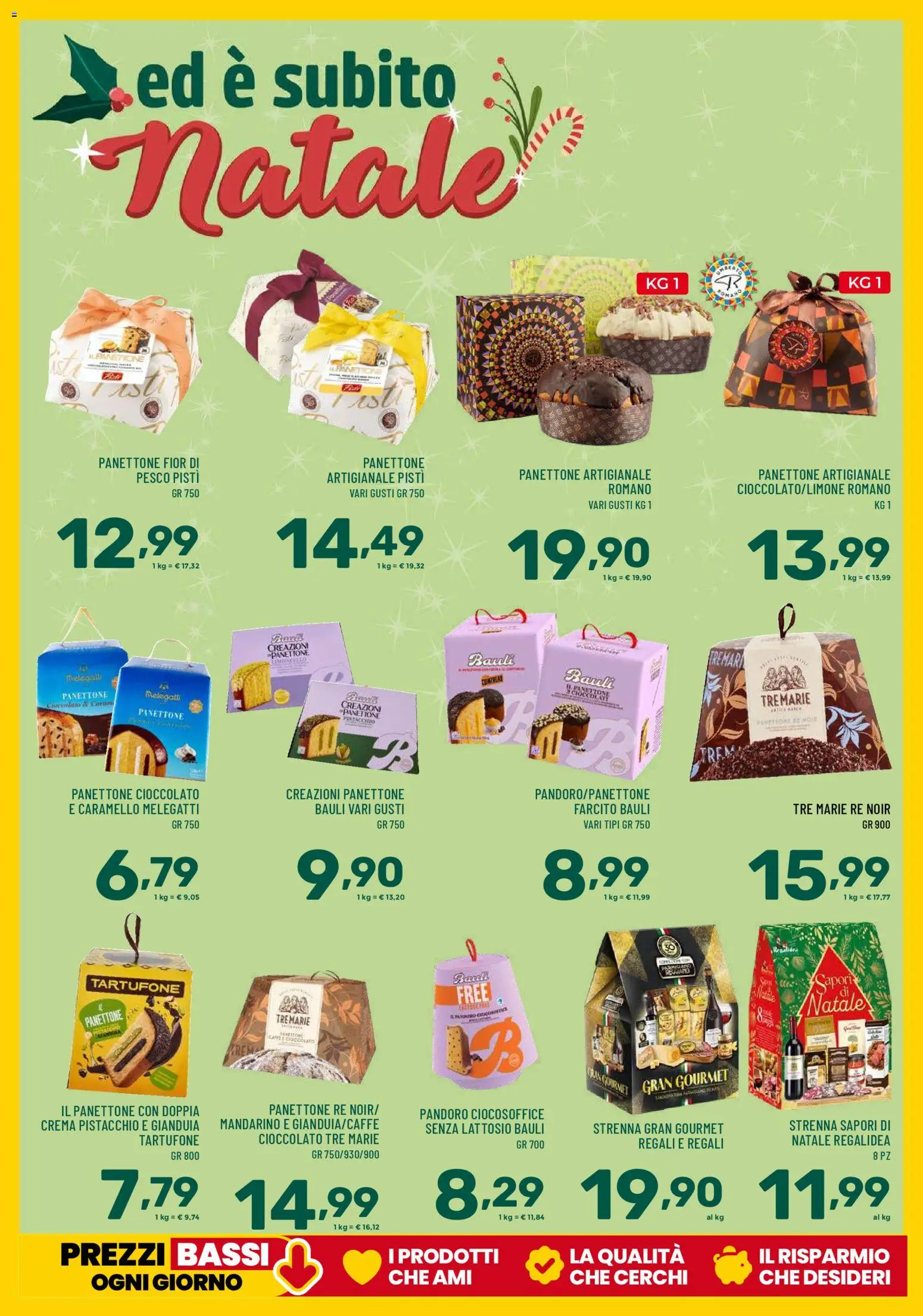 Volantino Il Centesimo del 25.11.2025 | Pagina: 3 | Prodotti: Crema, Cioccolato, Pandoro, Panettone