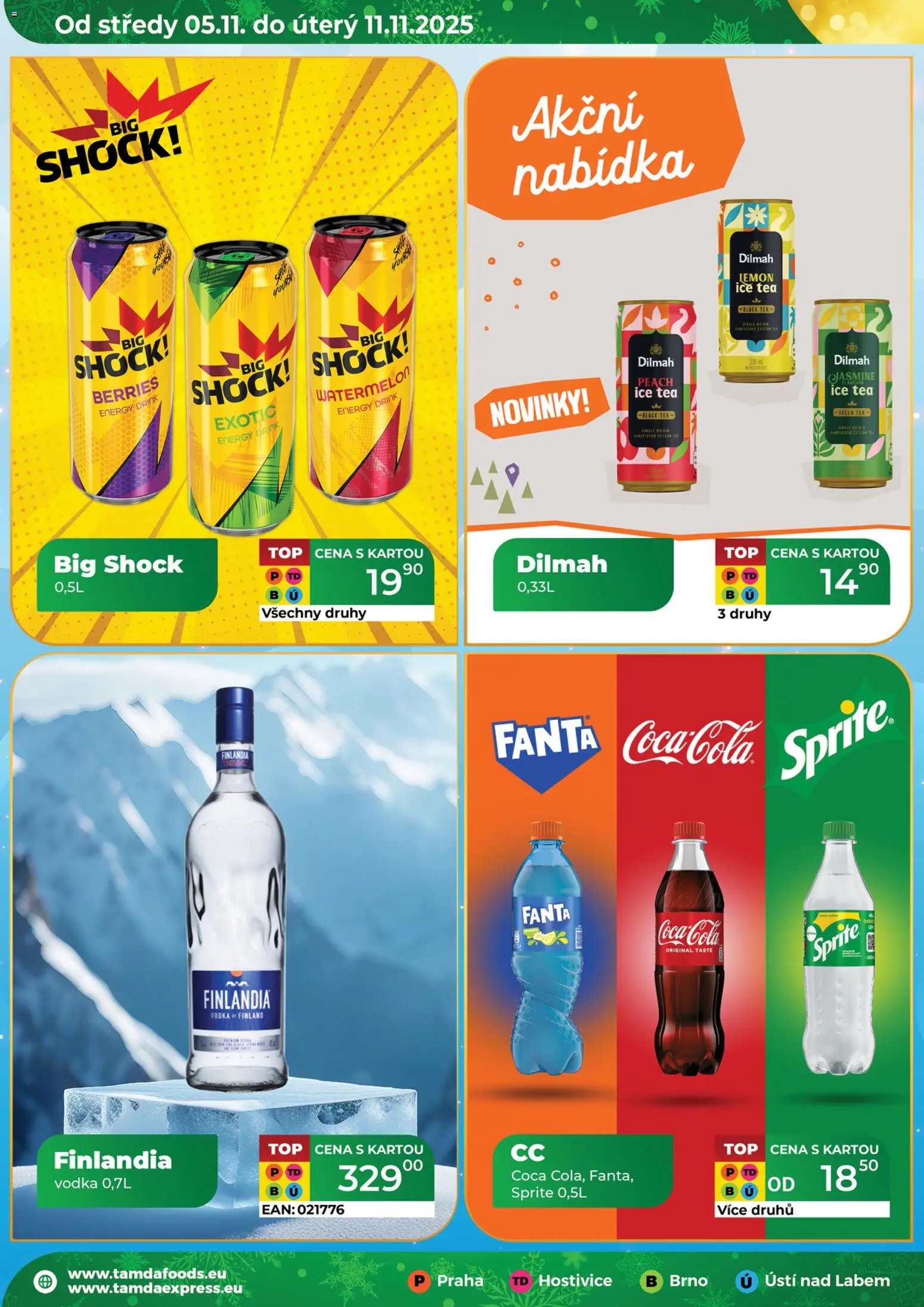 Tamda Foods leták od 05.11.2025 | Strana: 18 | Produkty: Fanta, Sprite, Ice tea, Energy drink