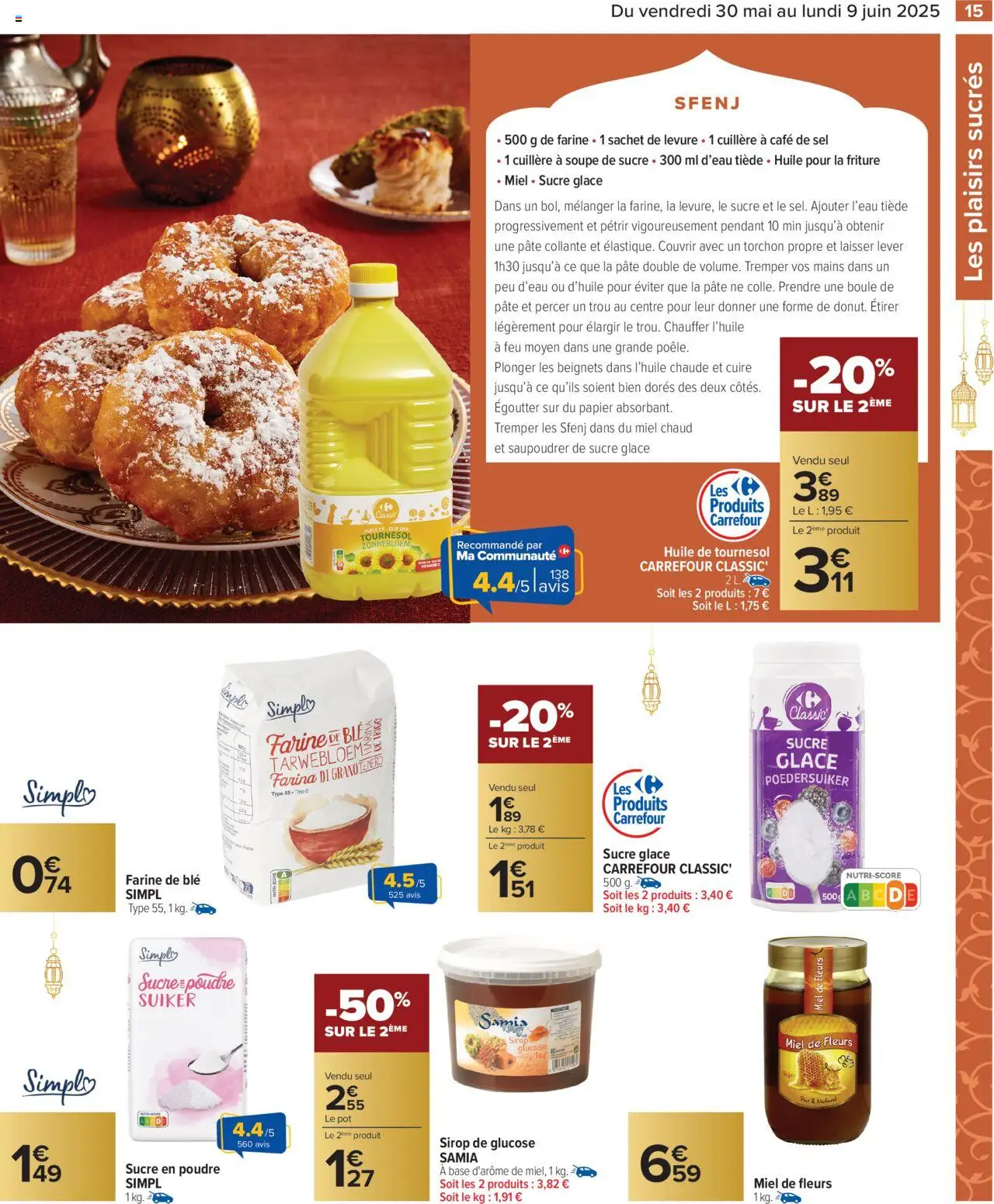  | Page: 17 | Produits: Sucre, Base, Sucre glace, Huile de tournesol