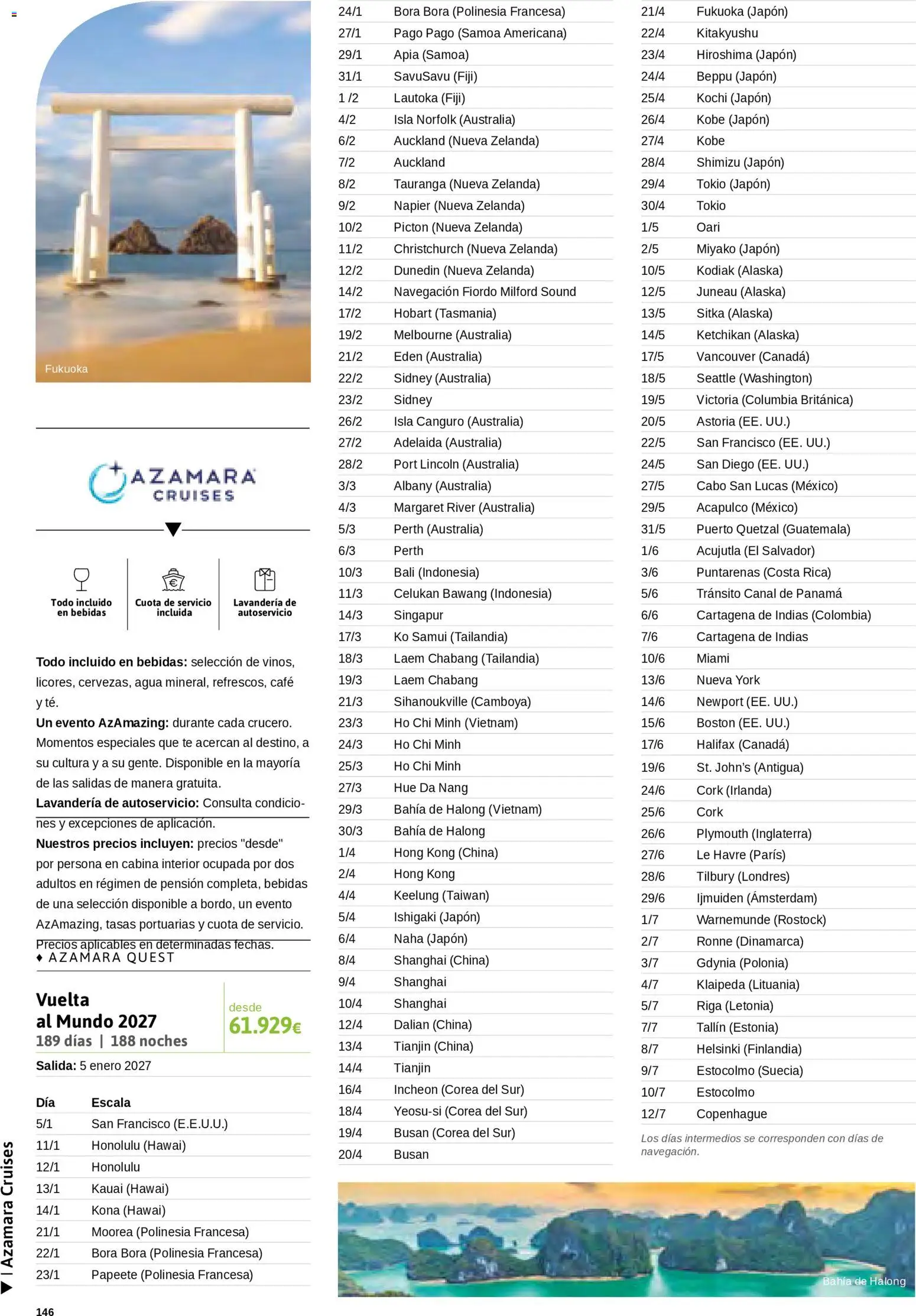 Viajes El Corte Inglés Cruceros marítimos │ válido desde el 01.01.2026 | Página: 147 | Productos: Café, Té, Navegación