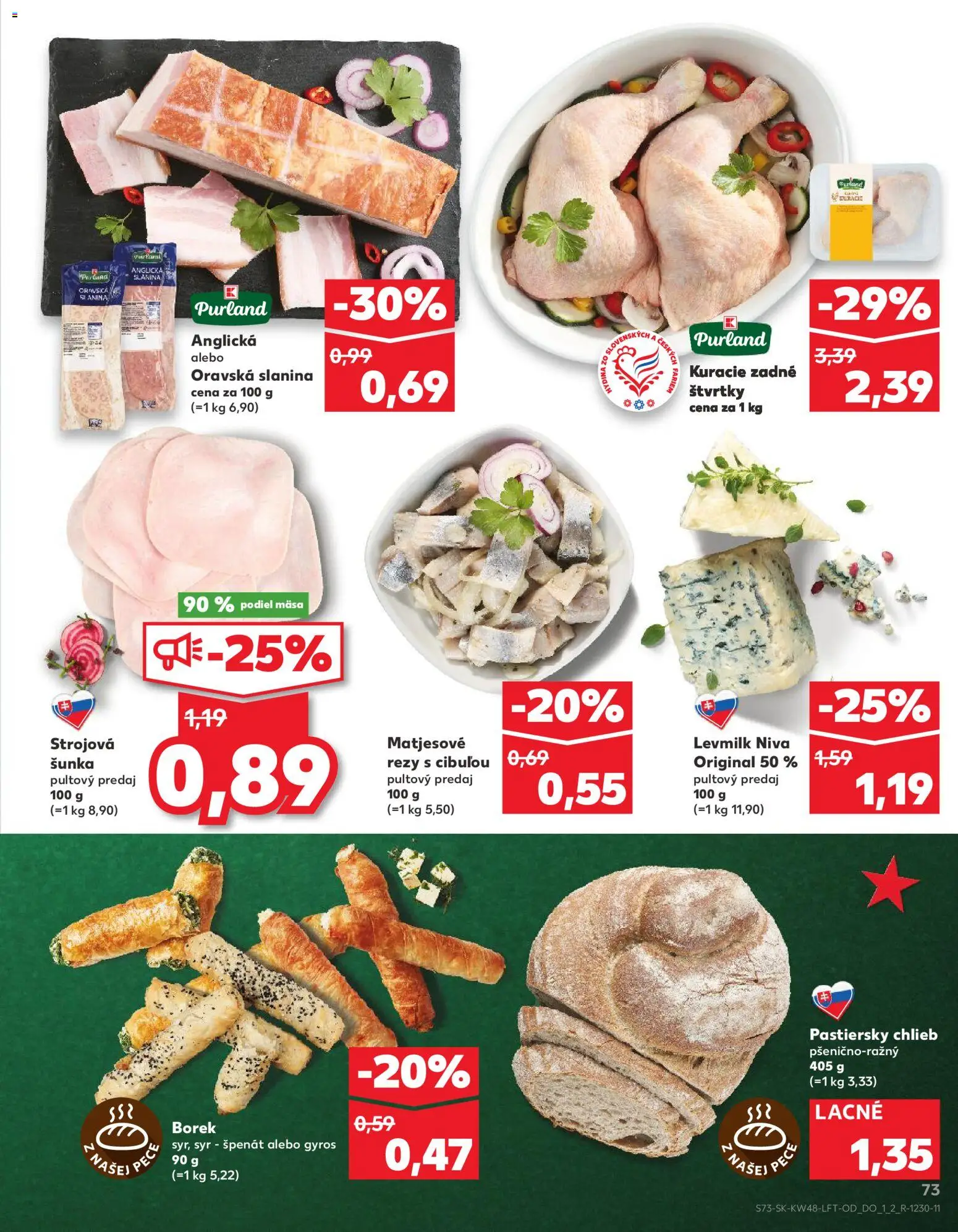 Kaufland SK akciós ujság - amely érvényes a következő dátumtól: 27.11.2025 | Oldal: 73