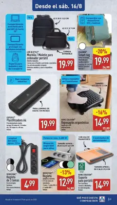 Aldi folleto Península │ válido desde el 11.08.2025 | Página: 21 | Productos: Alfombrilla, Autoradio, Ordenador, Cable