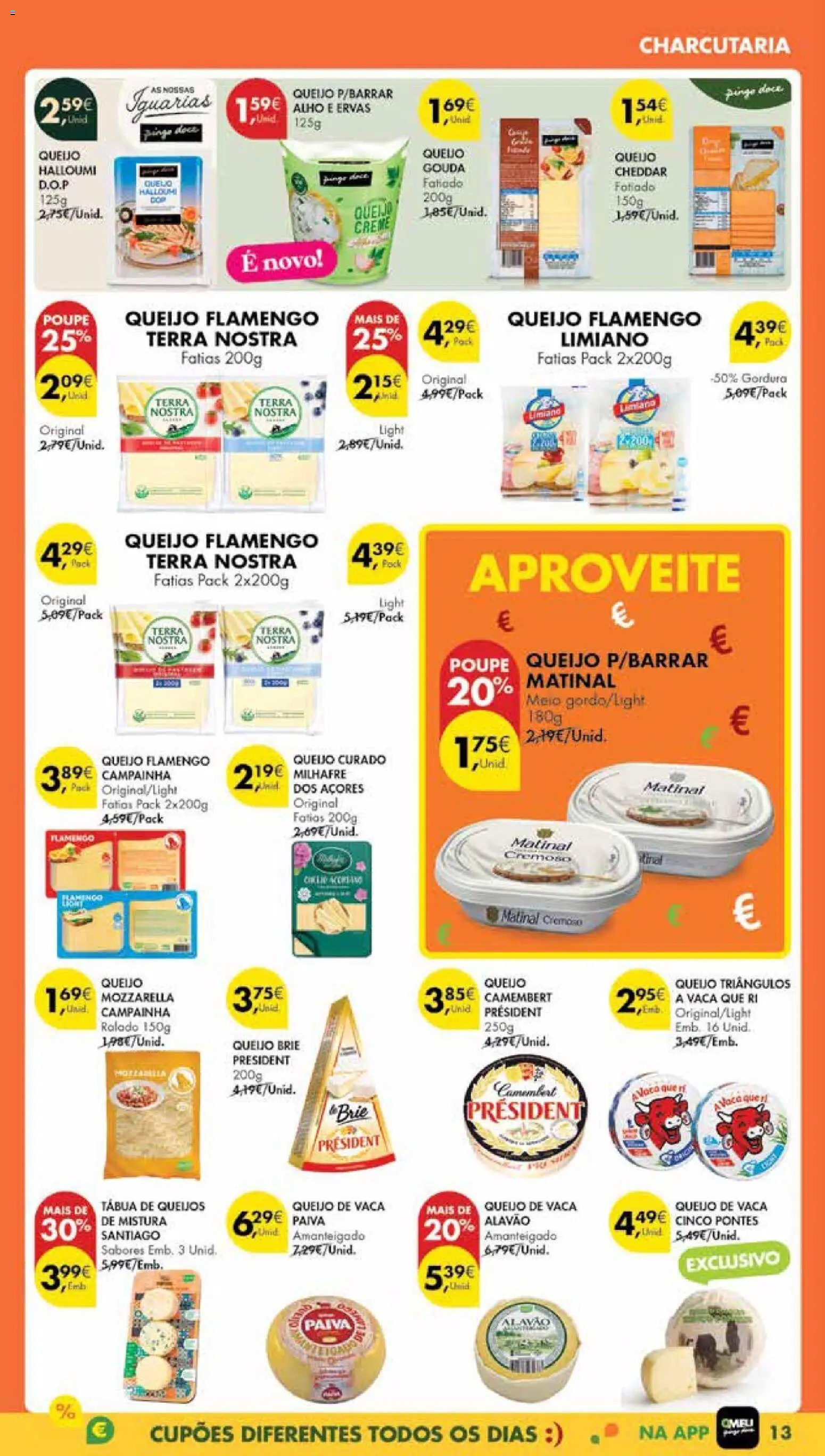 Pingo Doce Poupe Esta Semana Madeira │ válido de 25.11.2025 | Página: 13 | Produtos: Tábua, Campainha, Queijo, Cheddar