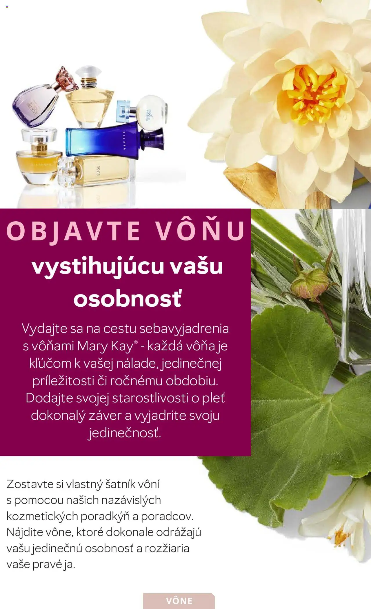 Nové Mary Kay akcie – leták je platný od 12.12.2024 | Strana: 2 | Produkty: Šatník, Parfém