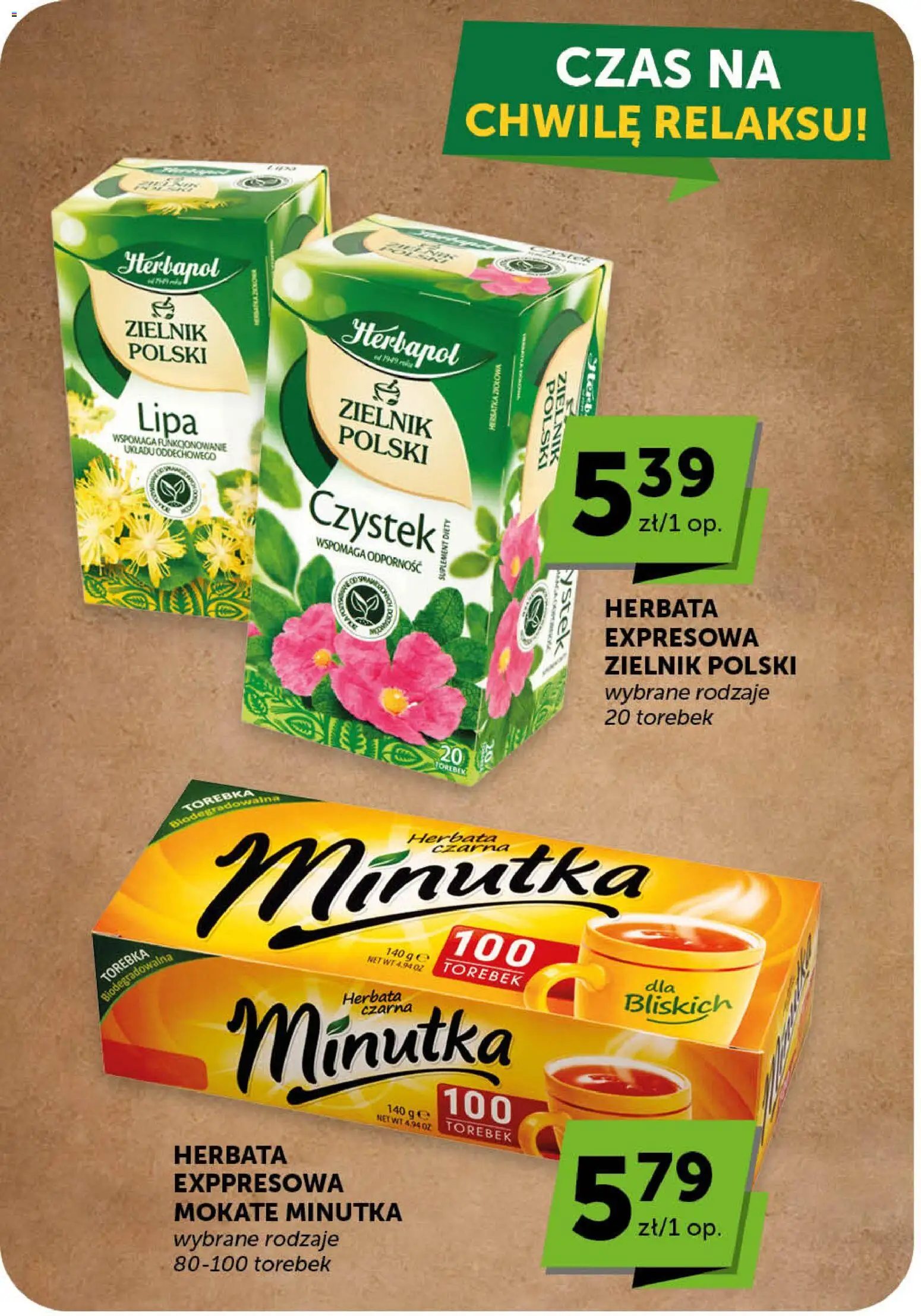 Euro Sklep gazetka - Market od 02.04.2026 | Strona: 22 | Produkty: Torebka, Herbata