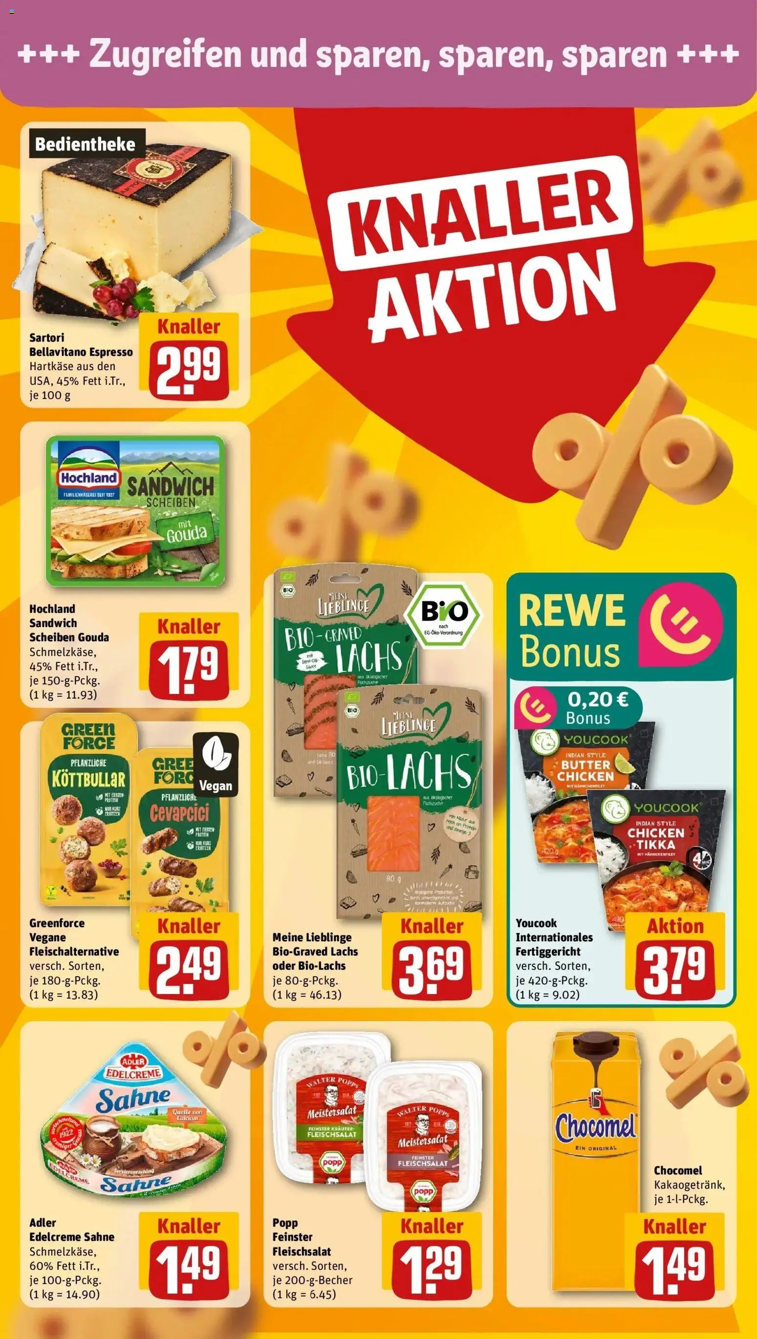Rewe Prospekt Hamburg/Barmbek	 – gültig ab 13.04.2026 | Seite: 12 | Produkte: Youcook, Butter, Lachs, Sahne