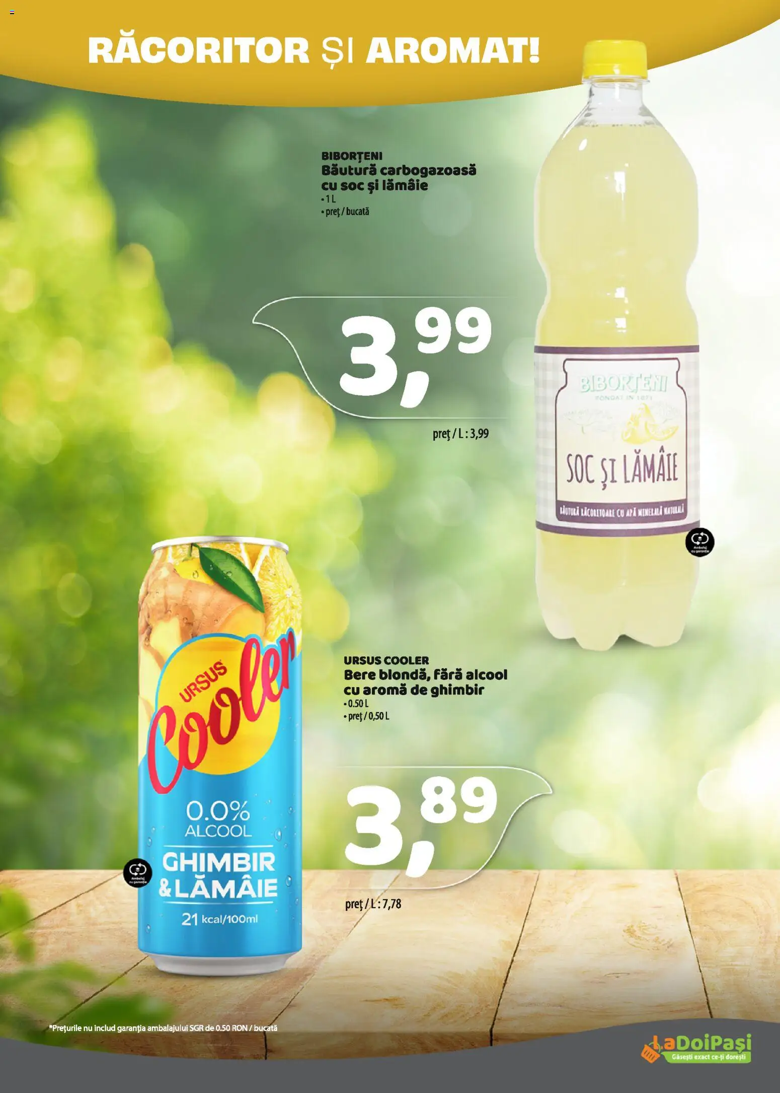 Noul catalog LaDoiPași – valabil de la 16.04.2026 | Pagină: 7 | Produse: Bere, Apă, Lămâie