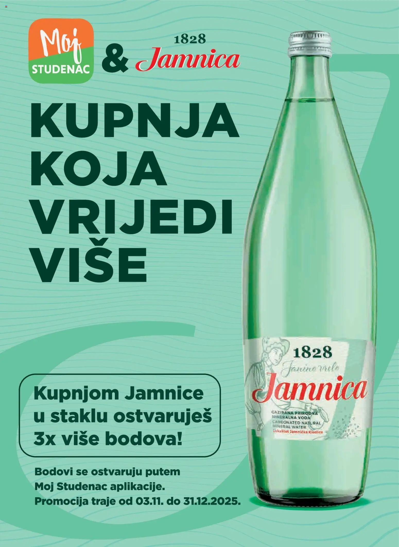 Studenac katalog | vrijedi od 05.11.2025 | Stranica: 9 | Proizvodi: Mineralna voda, Jamnica, Voda