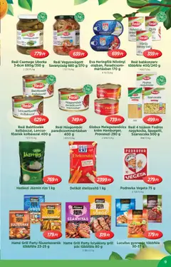 Reál akciós ujság - amely érvényes a következő dátumtól: 30.07.2025 | Oldal: 9 | Termékek: Fűszerkeverék, Grill, Paradicsom, Uborka