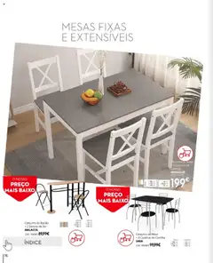 Pré-visualização Conforama folheto válido de 27.03.2025 | Página: 76 | Produtos: Cadeiras, Banco, Mesa, Cadeira