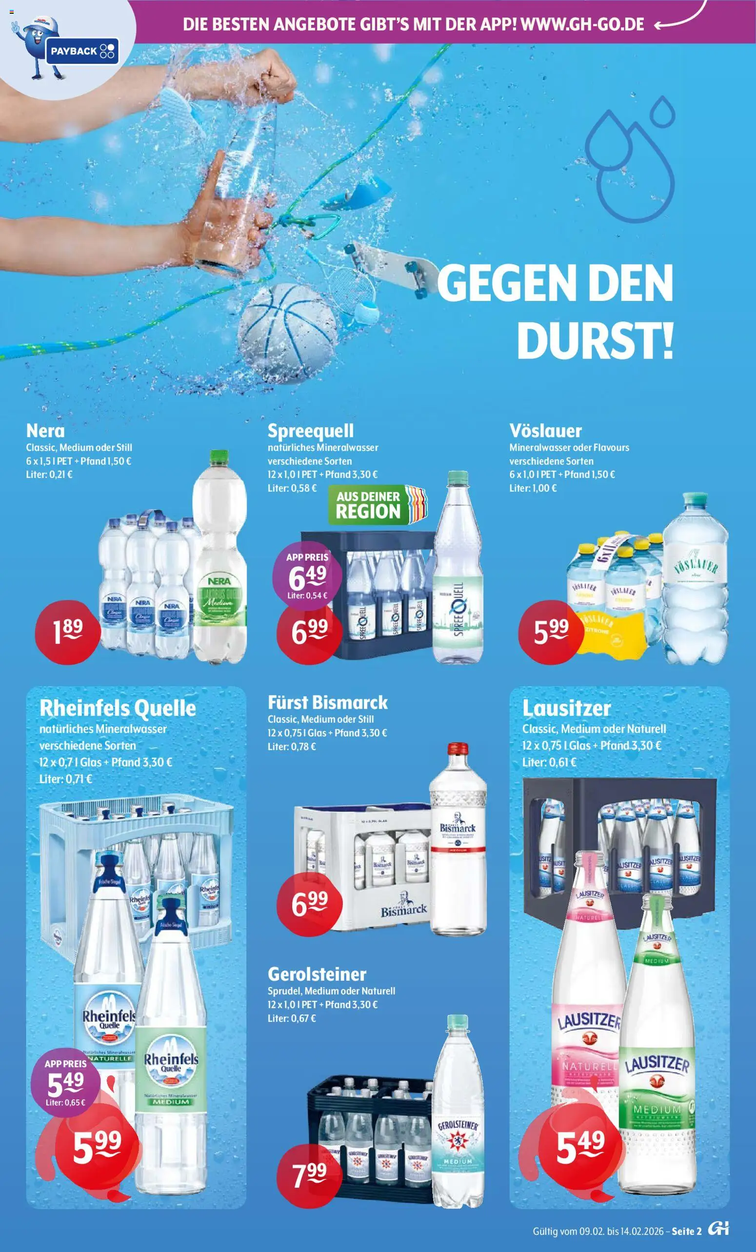 Getränke Hoffmann Prospekt 	 – gültig ab 09.02.2026 | Seite: 2