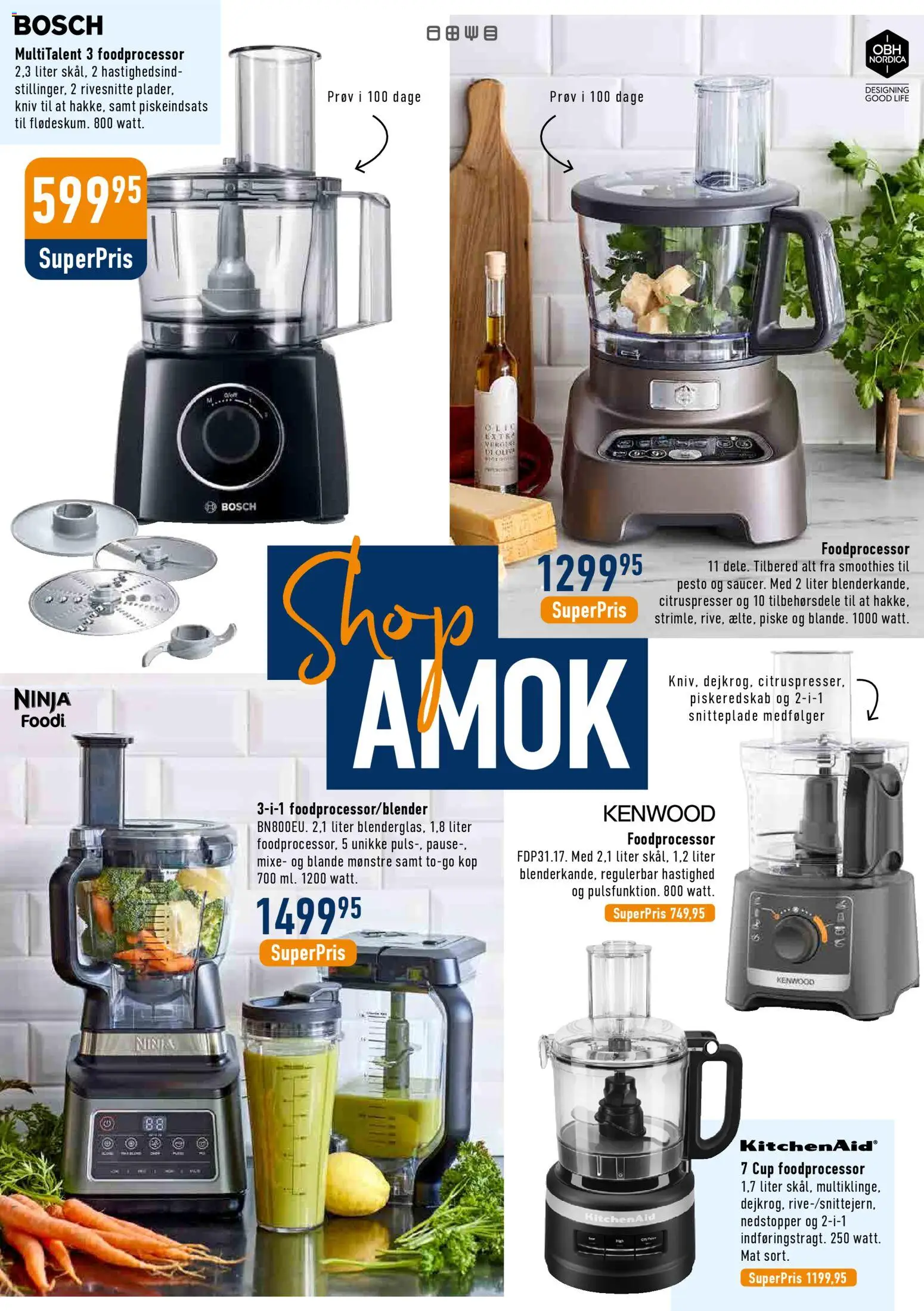 Imerco tilbudsavis – gyldig fra 17.04.2026 | Side: 6 | Produkter: Pesto, Foodprocessor