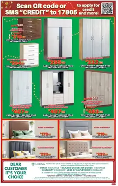 Lewis Stores specials catalogue – valid from 08.12.2025 | Page: 3 | Products: Gloss, Phone, Chest of drawers, Mirror