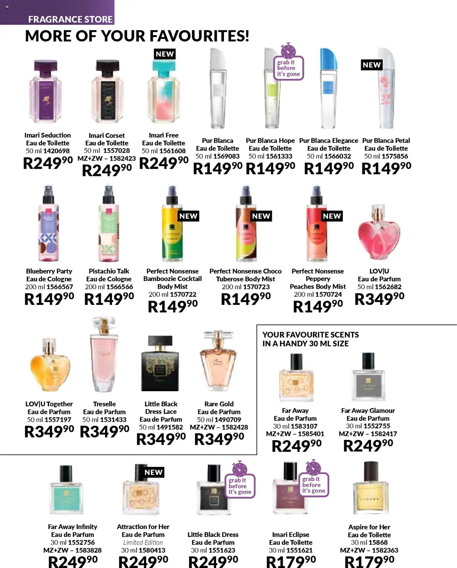 New Avon catalogue – valid from 01.01.2026 | Page: 92 | Products: Dress, Fragrance, Eau de toilette