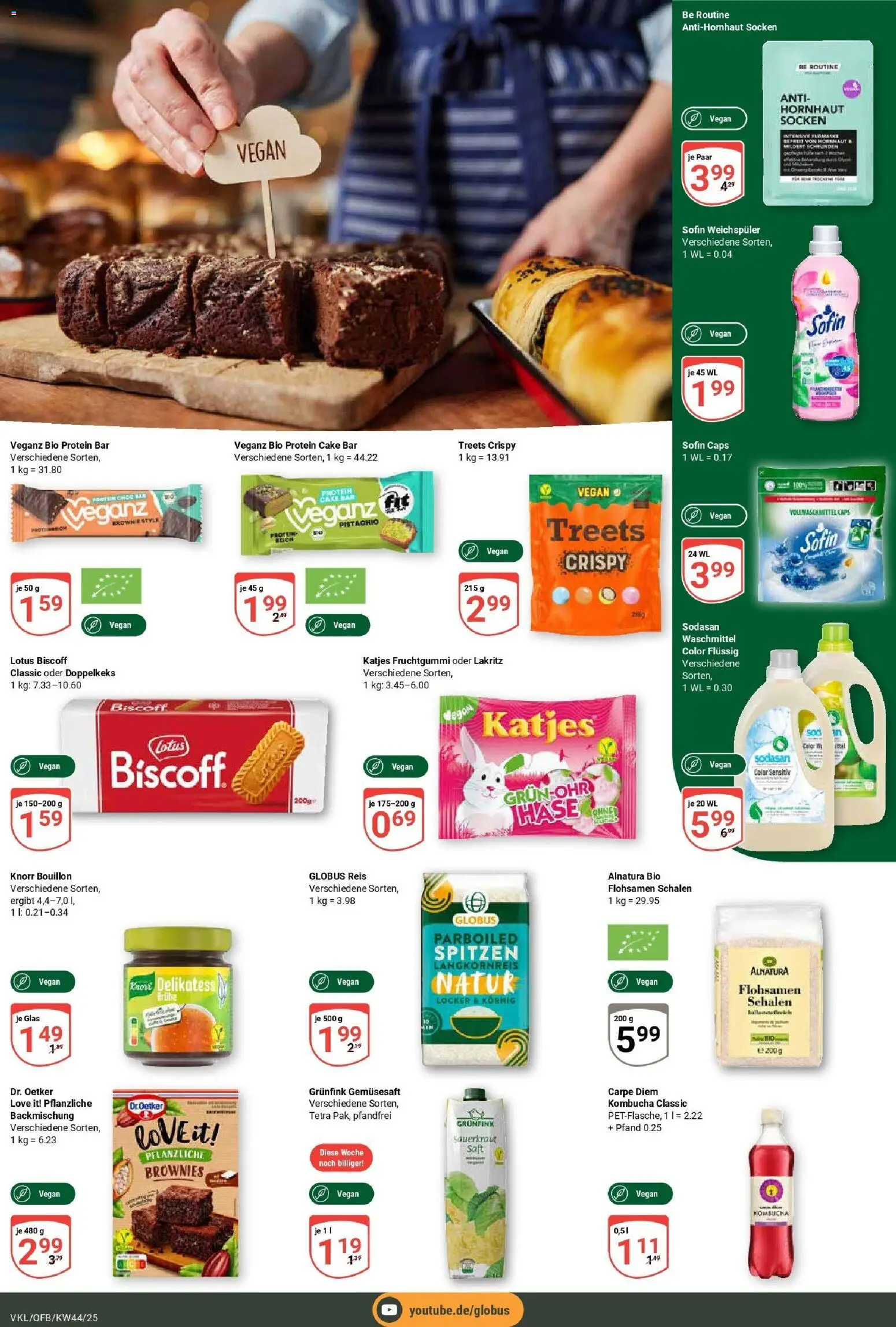 Globus prospekt Völklingen	 – gültig ab 26.10.2025 | Seite: 14 | Produkte: Weichspüler, Waschmittel, Socken, Reis