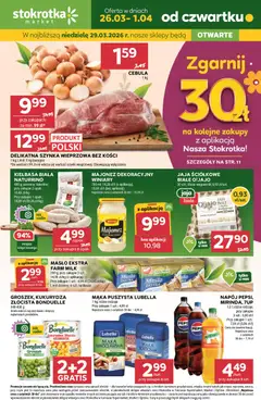 Pogląd oferty "Stokrotka gazetka - Market" - ważna od 26.03.2026