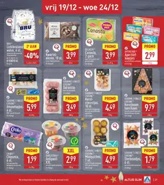 Aldi folder week 50 - Voorbeeld van een folder van Aldi, geldig van 15.12.2025 | Pagina: 27 | Producten: Ham, Gouda, La, Mineraalwater