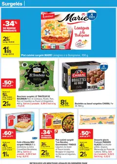  | Page: 42 | Produits: Four, Crevettes, Lasagnes, Porc