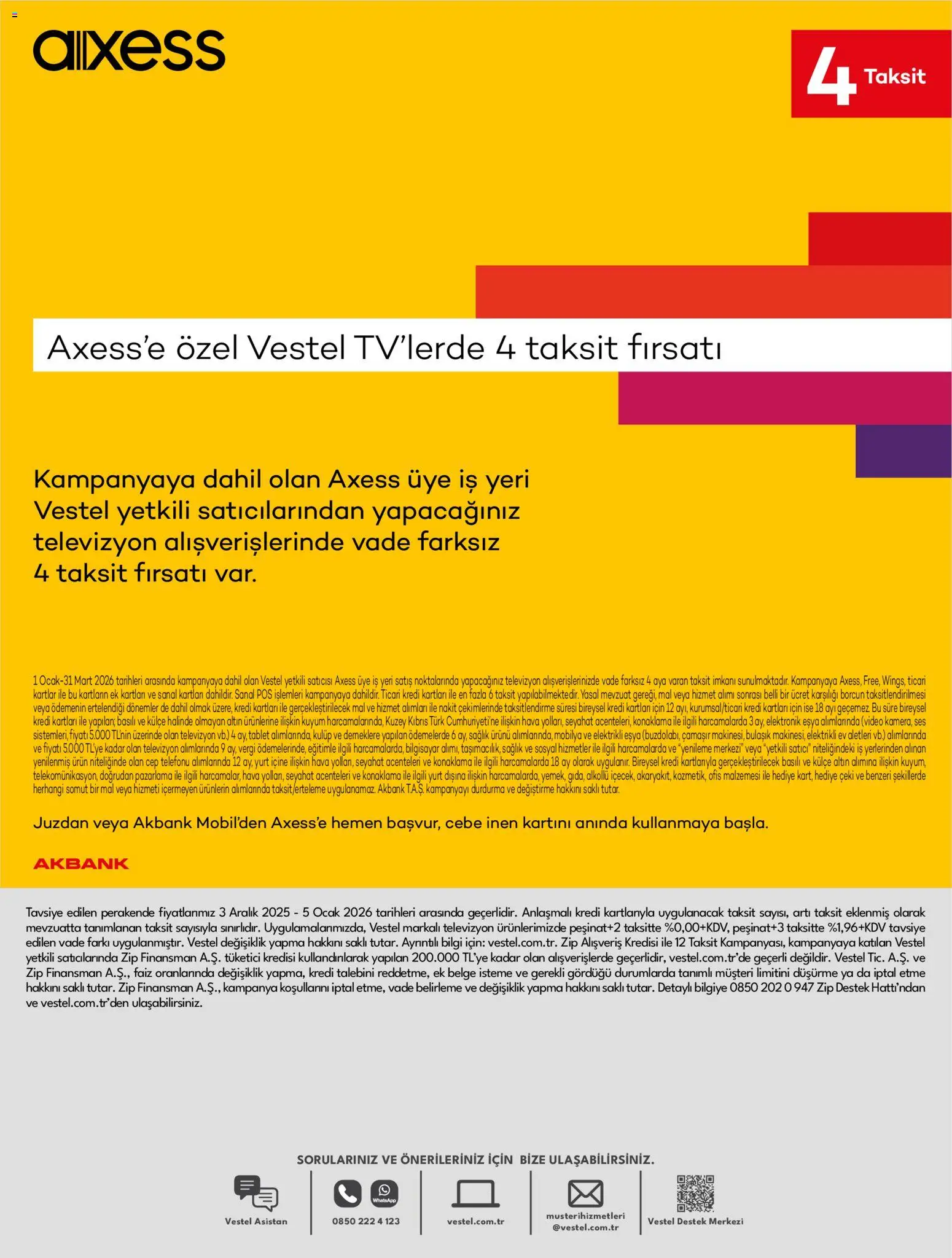 Vestel Tüketici Elektroniği - 03.12.2025 tarihinden itibaren geçerlidir | Sayfa: 21