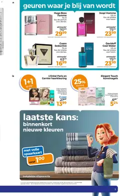 Trekpleister folder - Voorbeeld van een folder van Trekpleister, geldig van 23.03.2026 | Pagina: 3 | Producten: Kan, Parfum, Eau de toilette, Festék