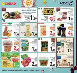 Anteprima del volantino FRAGOLE SAPORI&IDEE CONAD, PERCORSO QUALITA Filiera Controllata prodotto italiano Categoria I conf. da 300 g valido a partire dal 25.03.2026 | Pagina: 5