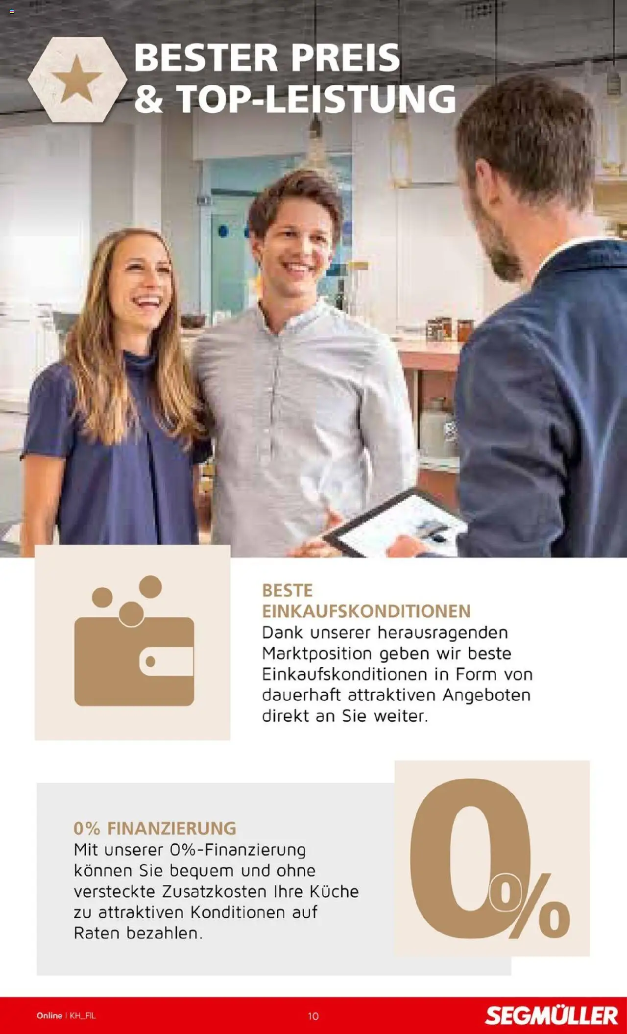 Segmüller Küchenkatalog – gültig ab 16.09.2025 | Seite: 10 | Produkte: Küche