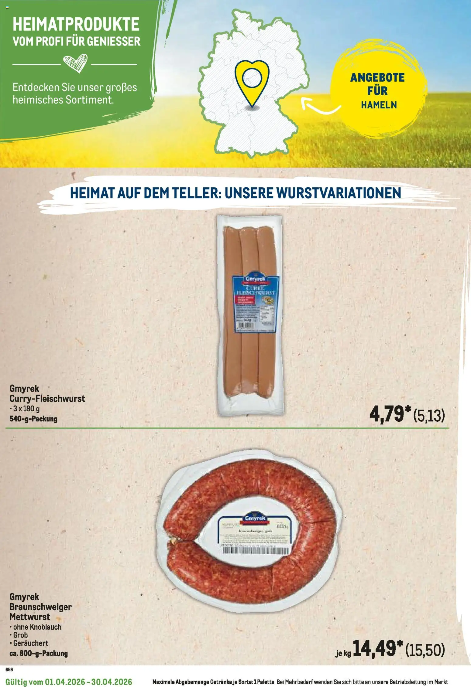 Metro Regionaler Flyer – gültig ab 01.04.2026 | Seite: 18 | Produkte: Knoblauch