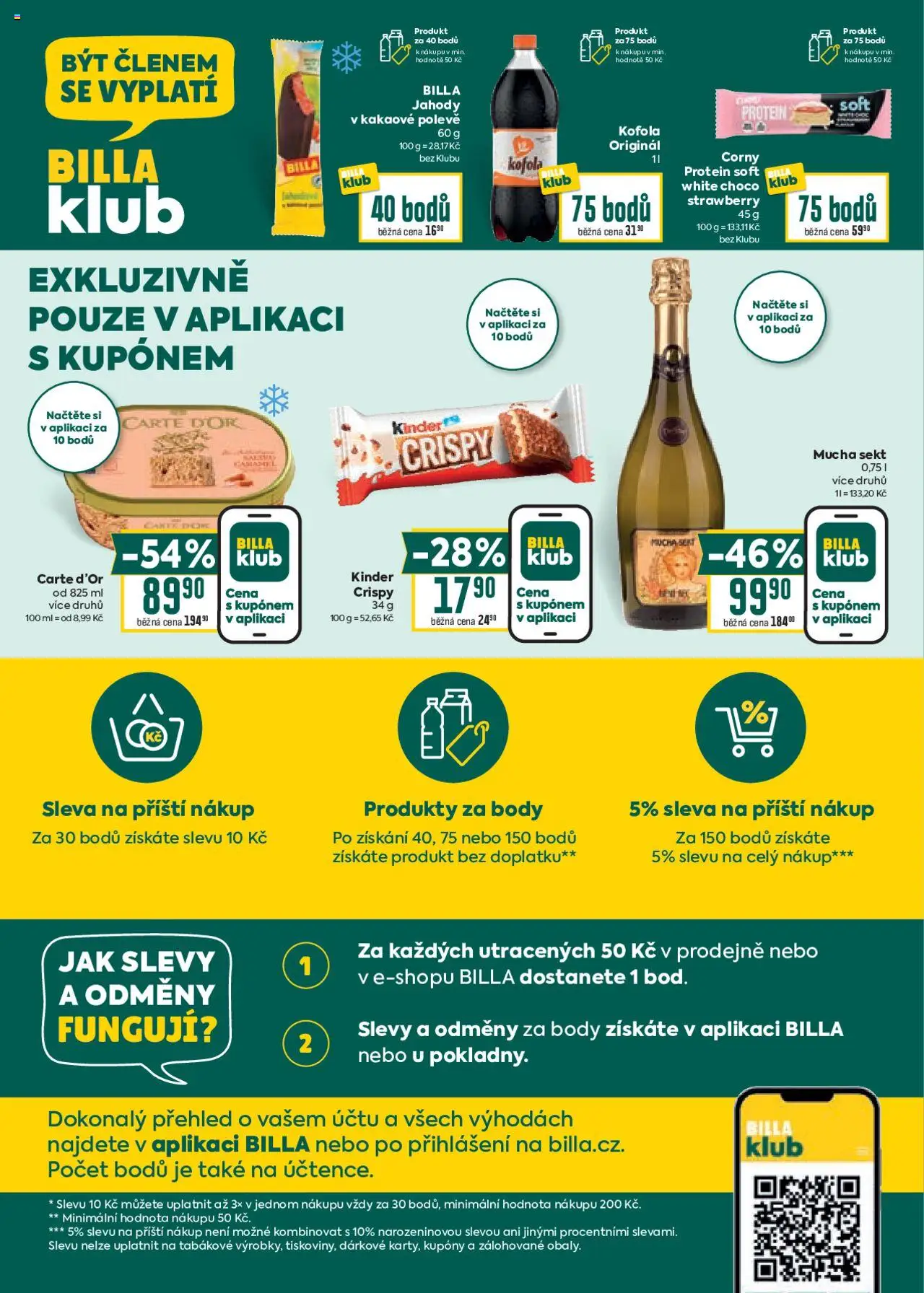Billa Velký leták od 20.08.2025 | Strana: 29 | Produkty: Jahody, Mucha sekt, Kofola, Protein