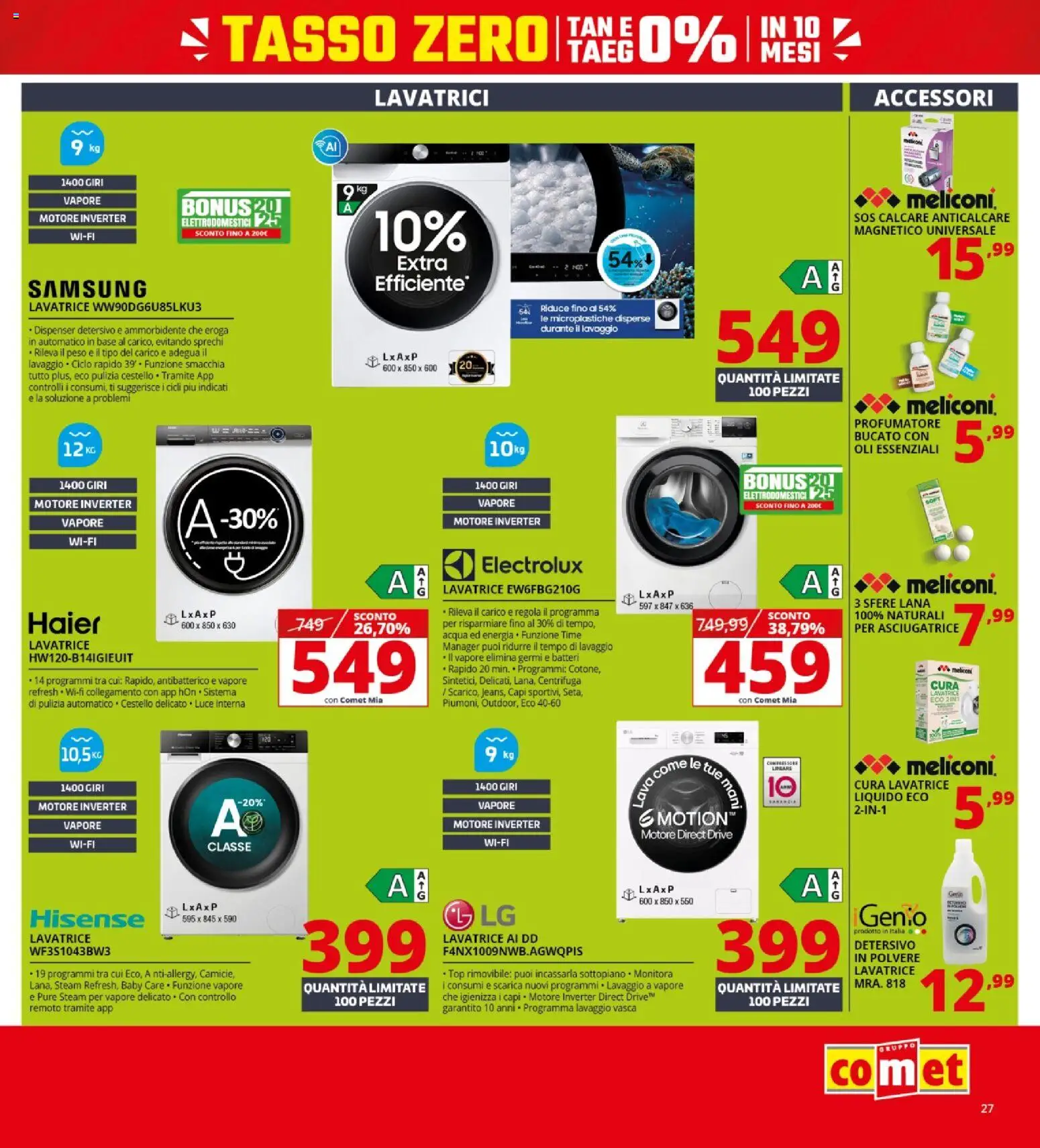 Volantino Comet del 22.01.2026 | Pagina: 27