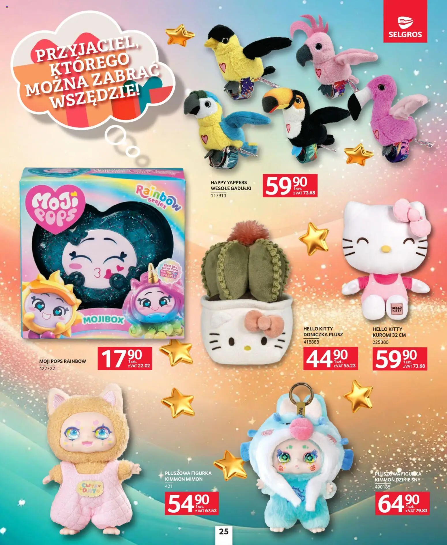 Selgros cash&carry Gazetka - Zabawki od 04.12.2025 | Strona: 25 | Produkty: Moji pops, Doniczka