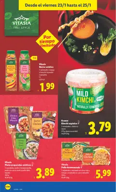 Vista previa Vitasia Néctar asiático, 2 variedades: mango y fruta de la pasión o guayaba. 1 l válido desde el 19.01.2026 | Página: 30